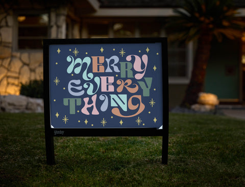 Merry Everything Yardsy Sign - Hero