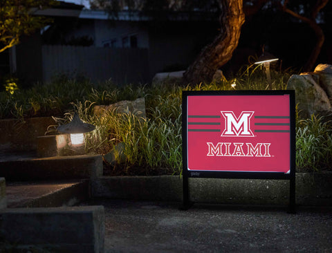 Miami M Red Yardsy Sign - Flat Feet