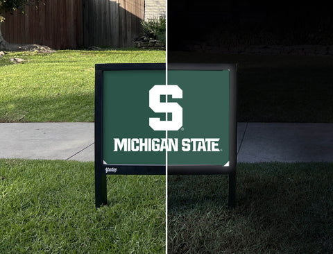 Michigan State S Yardsy Sign