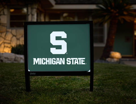 Michigan State S Yardsy Sign