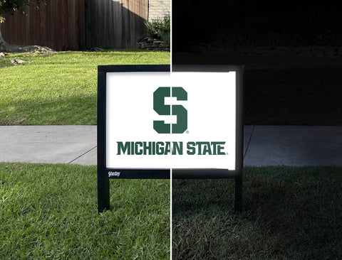 Michigan State S Yardsy Sign