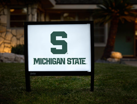 Michigan State S Yardsy Sign