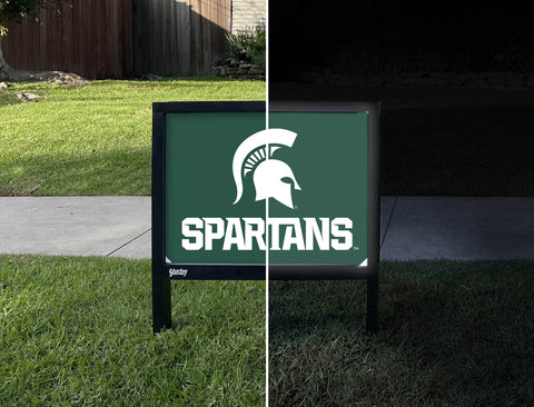 Michigan State Spartans Yardsy Sign