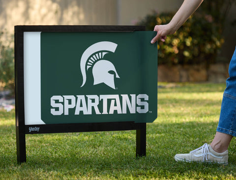 Michigan State Spartans Yardsy Sign