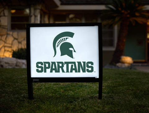 Michigan State Spartans Yardsy Sign