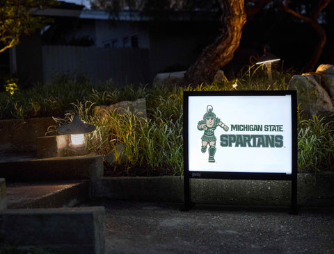 Michigan State Spartans Mascot Yardsy Sign