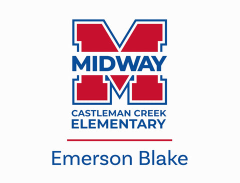 Midway Castleman Creek Elementary Custom Yardsy Sign