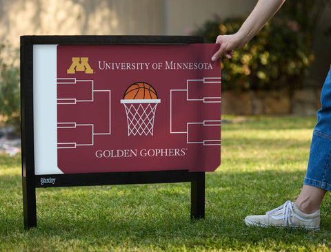 Minnesota Basketball Yardsy Sign - Interchangeable