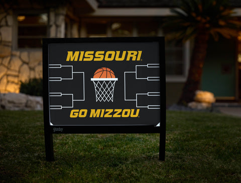 Missouri Basketball Yardsy Sign - Hero