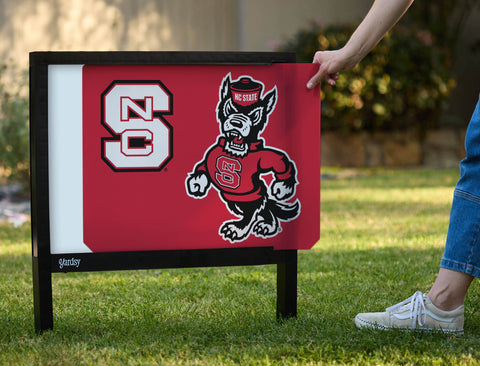 NCS Wolfpack Red Yardsy Sign