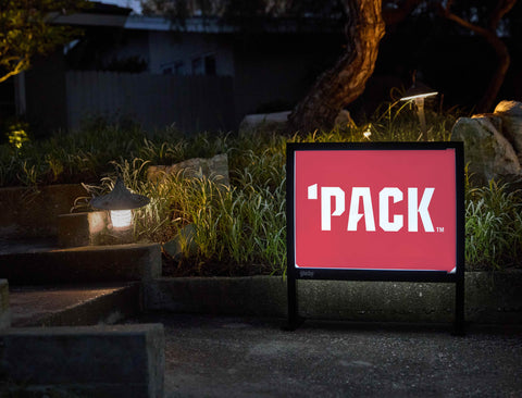 NC State Pack Yardsy Sign