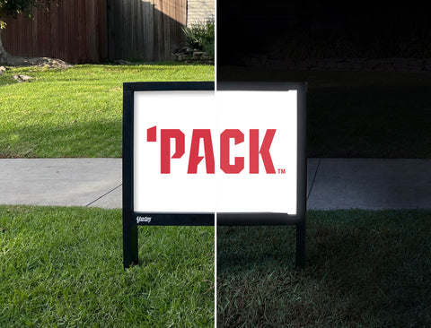 NC State Pack Yardsy Sign