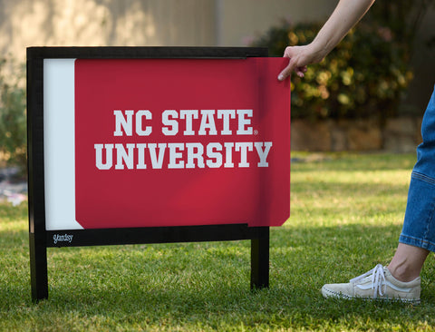 NC State University Yardsy Sign