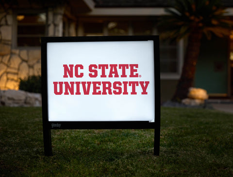 NC State University Yardsy Sign