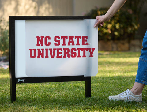 NC State University Yardsy Sign
