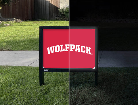 NC State Wolfpack Yardsy Sign