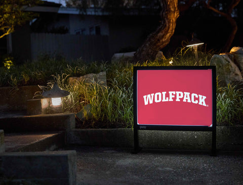 NC State Wolfpack Yardsy Sign
