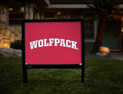 NC State Wolfpack Yardsy Sign