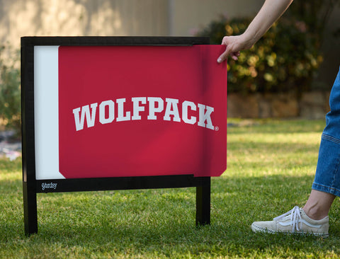 NC State Wolfpack Yardsy Sign