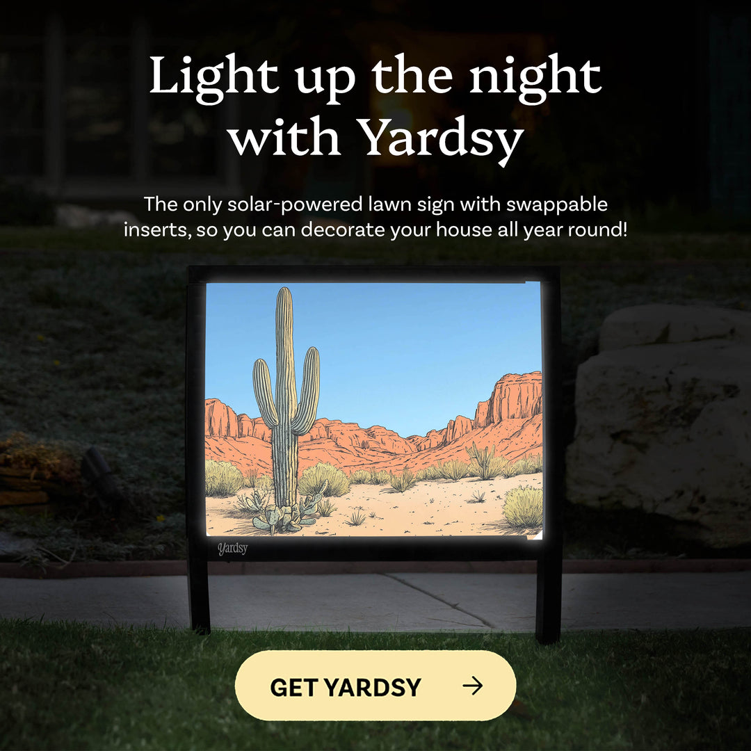 Nature Rally Signs Nature Yard Signs That Light Up at Night | Yardsy
