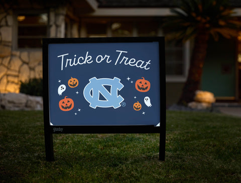 North Carolina Halloween Trick Or Treat Yardsy Sign - Hero