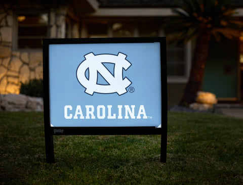 North Carolina NC Carolina Blue Yardsy Sign - Hero