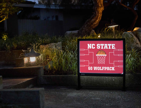 NC State Basketball Yardsy Sign