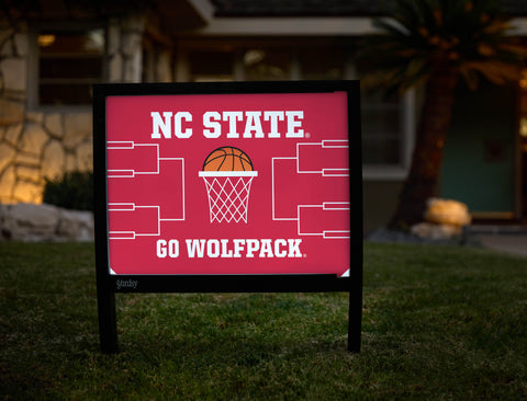 NC State Basketball Yardsy Sign