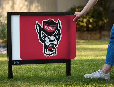 North Carolina State Wolfpack Red Yardsy Sign
