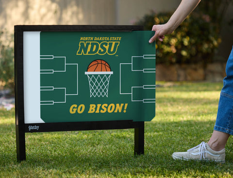 North Dakota State Basketball Yardsy Sign - Interchangeable