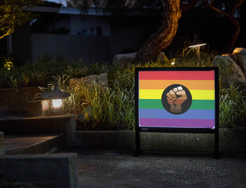 POC Pride Yardsy Sign - Flat Feet