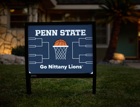 Penn State Basketball Yardsy Sign - Hero