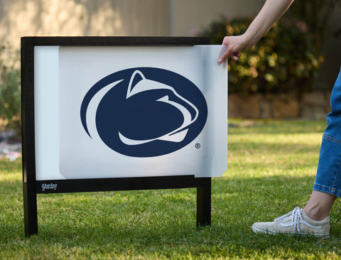 Penn State Lion Mark Yardsy Sign