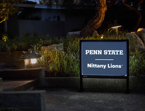 Penn State Nittany Lions Navy Yardsy Sign - Flat Feet
