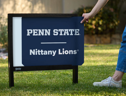 Penn State Nittany Lions Navy Yardsy Sign - Interchangeable