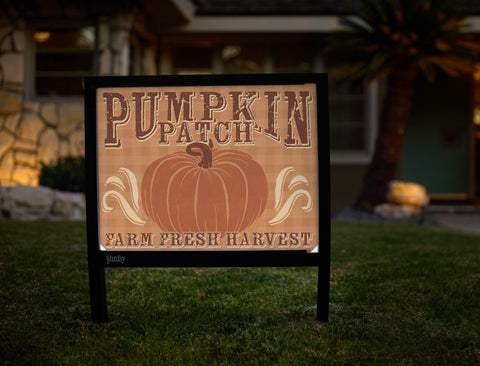 Pumpkin Patch Fall Yardsy Sign - Hero