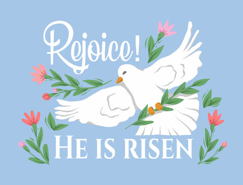 Rejoice! He Is Risen Yardsy Sign