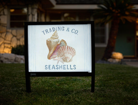 Seashells Trading & Co. Yardsy Sign - Hero