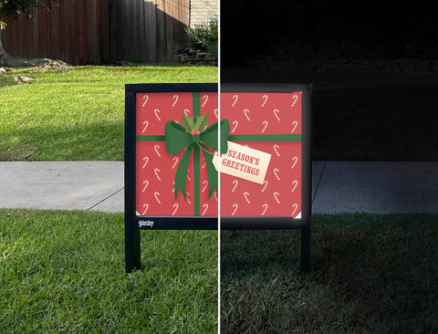 Seasons Greetings Gift Yardsy Sign