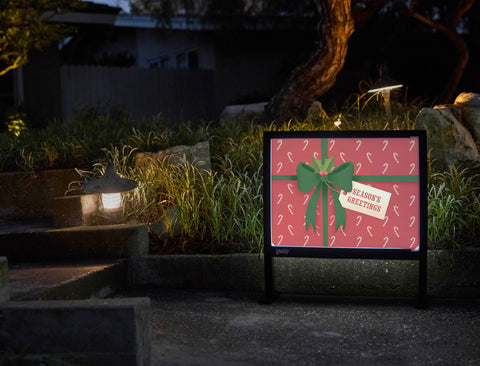 Seasons Greetings Gift Yardsy Sign