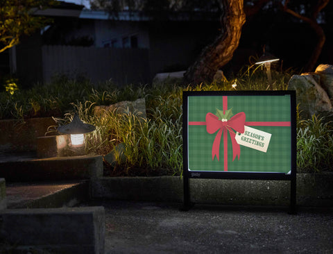 Seasons Greetings Gift Yardsy Sign