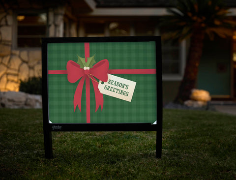 Seasons Greetings Gift Yardsy Sign