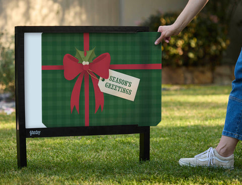 Seasons Greetings Gift Yardsy Sign
