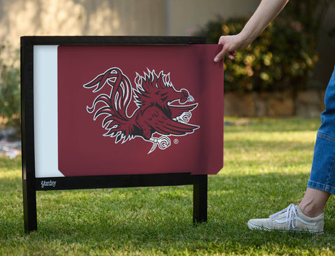 South Carolina Cocky Garnet Yardsy Sign - Interchangeable