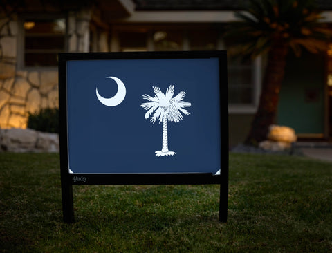 South Carolina State Flag Yardsy Sign - Hero