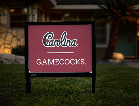 South Carolina Gamecocks Garnet Yardsy Sign - Hero