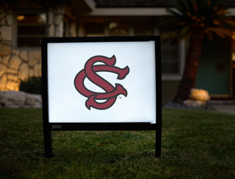 South Carolina SC White Yardsy Sign - Hero