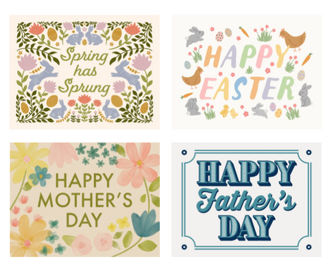 Spring, Mother’s Day, and Father’s Day Bundle (Inserts Only)