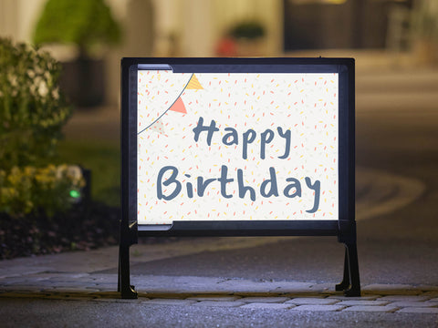 Sprinkle Birthday Yardsy Sign