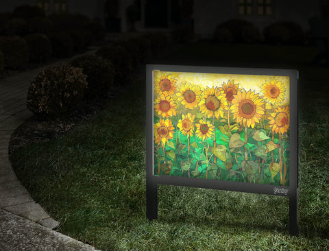 Sunflower Field Garden Decoration Yardsy Sign